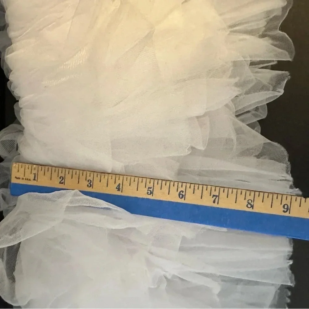 Spirit Halloween White Tutu Organza One Size Fits Most Costume Angel, etc. - Picture 4 of 7